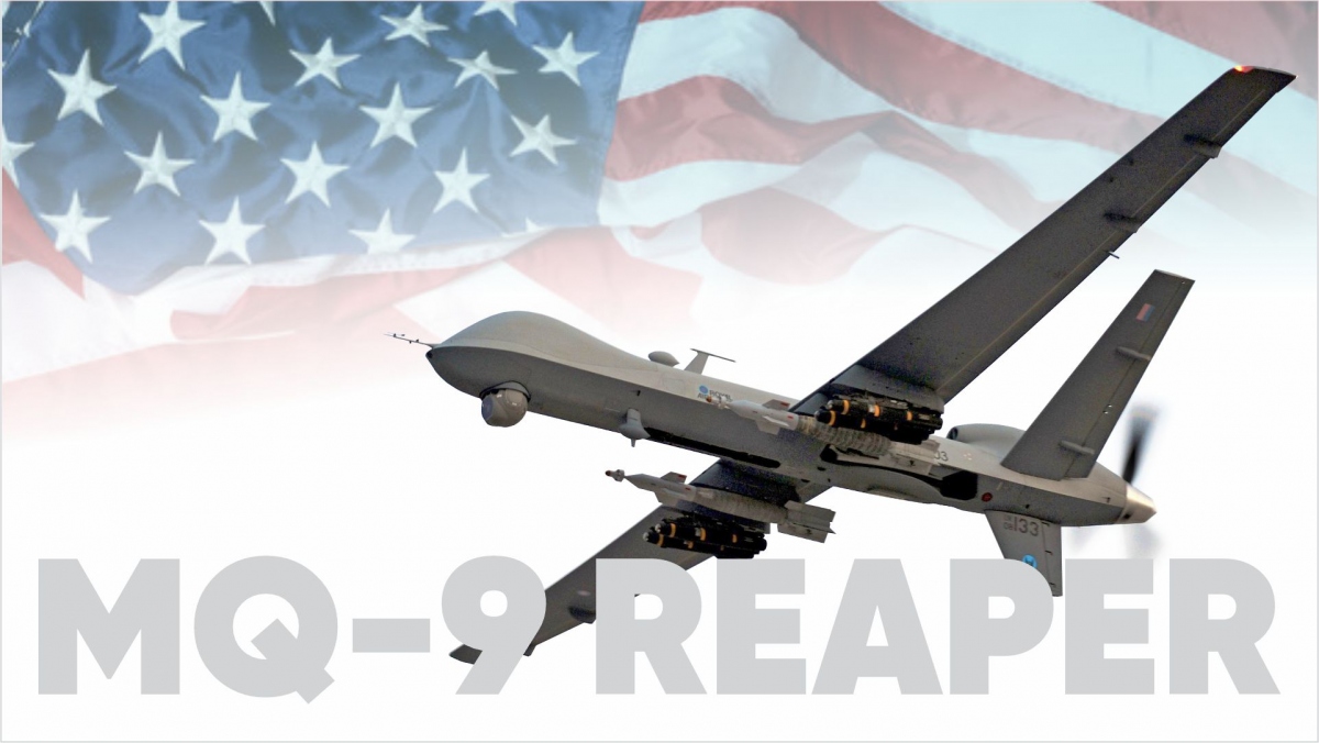 Tìm hiểu máy bay không người lái đa nhiệm MQ-9 Reaper của Mỹ